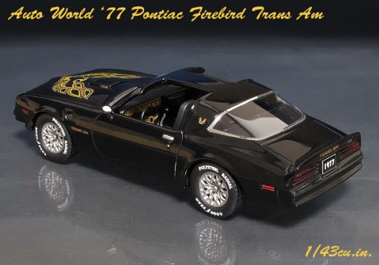 酉年ファイアバード特集 1 43では最良の1台か Auto World 77 Pontiac Firebird Trans Am 1 43cu In