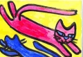 5猫猫迷画赤い猫が空を飛ぶ (5)