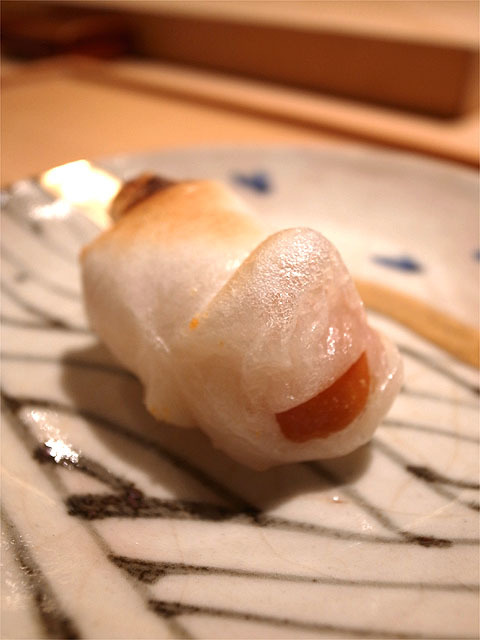 160210吉乃-自家製カラスミと焼き餅