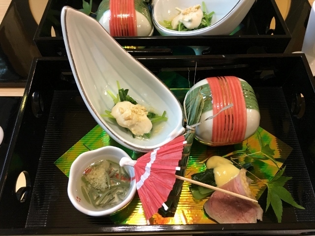 四季彩ホテル湯布院別荘　夕食　前菜