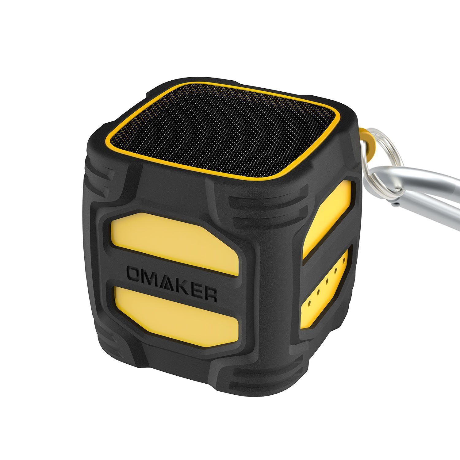 【セール】Omaker Bluetoothスピーカー 小型/爆音/クールデザイン（3m落下テスト済み/12時間連続再生可能）キューブサイズ