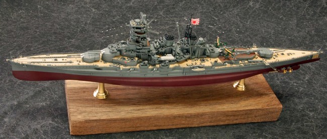 HIGH-GEARedの模型と趣味の日常 1/700戦艦『金剛』