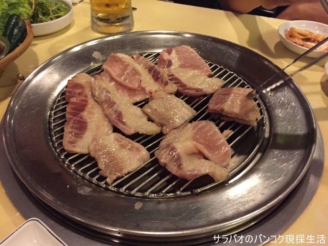 韓国館でコスパがいい絶品焼肉を食す　in　アソーク