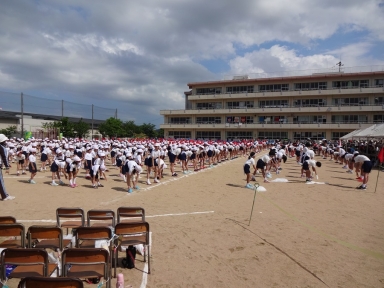 田上小学校の代運動会