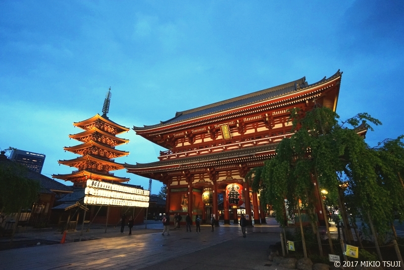 絶景探しの旅 - 0267 浅草寺と五重塔 （東京都 台東区）